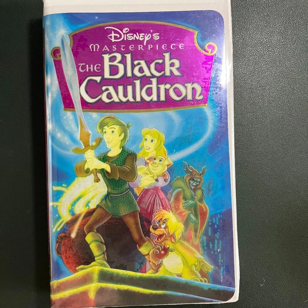 Disney VHS - The Black Cauldron (1998) - Masterpiece Collection - 9124-1